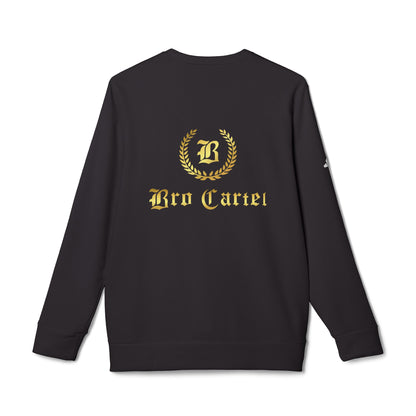 Bro Cartel x adidas Unisex Essential Fleece Crewneck Sweatshirt x Black