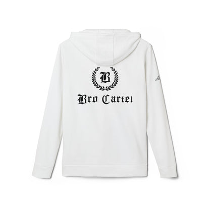 Bro Cartel Premium Unisex Fleece Hoodie by adidas | Ultimate Comfort & Style x white