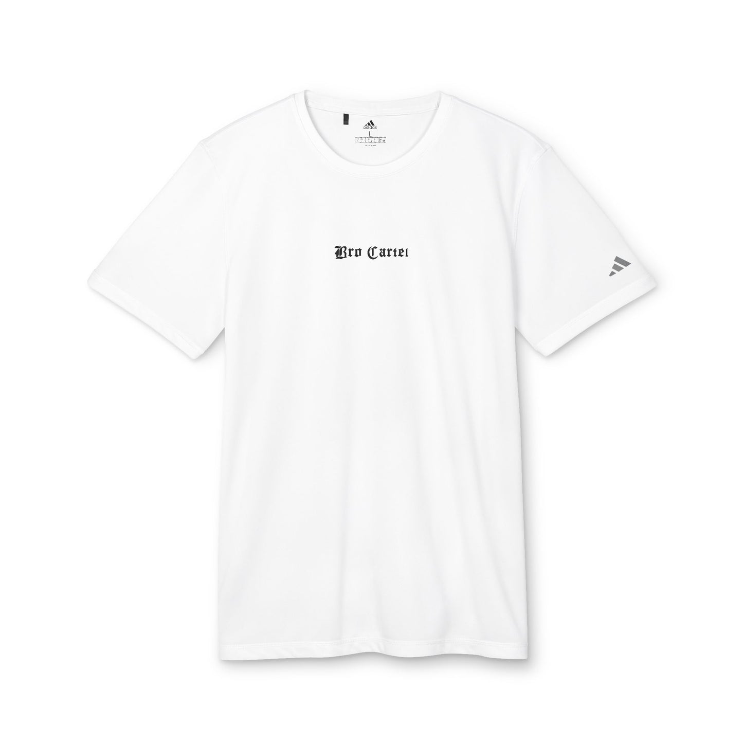 Bro Cartel Unisex Sport T-shirt by adidas x White