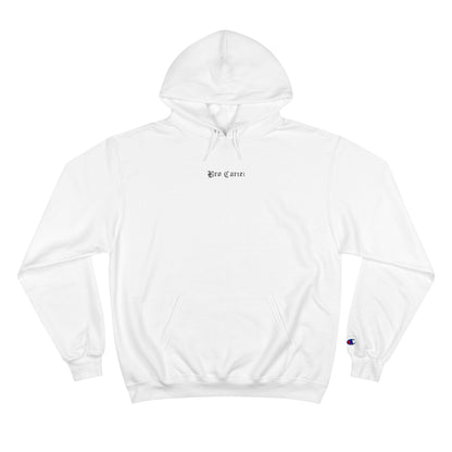 Bro Cartel Premium Unisex x Champion Hoodie x White