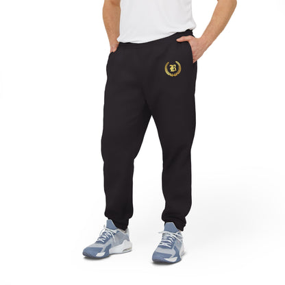 Bro Cartel Unisex Fleece Joggers by adidas x Black