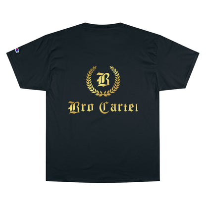 Bro Cartel x Uni-sex Champion T-Shirt x Black