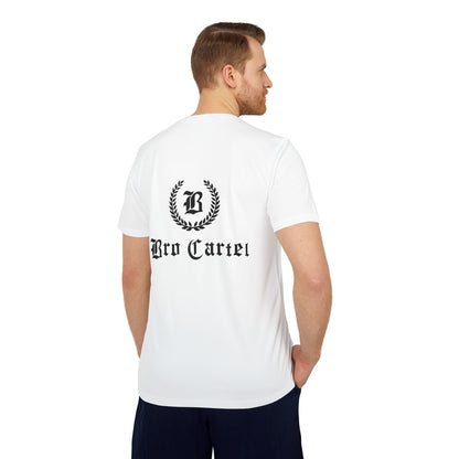 Bro Cartel Unisex Sport T-shirt by adidas x White